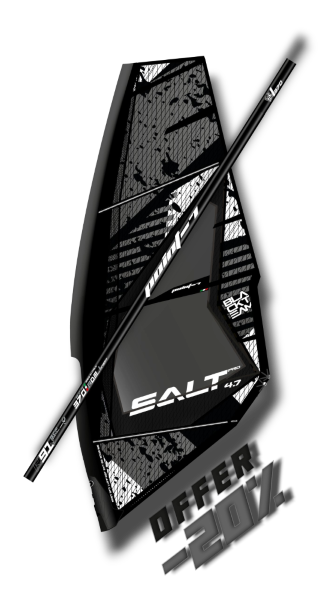 SALTpro | The Wave 025 — Pack Vela + Mástil (Oferta especial)